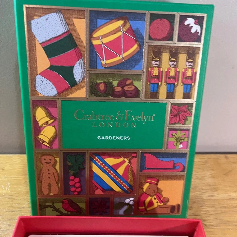 Crabtree & Evelyn Gardeners Hand Care Duo Set New 18.9oz Green Vtg Gift Box